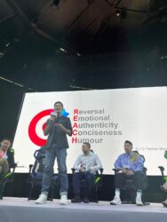 Dr. Bernie Wong shared the brand storytelling framework from his DBA research at Cyberport Digital Entertainment Leadership Forum: 2025 Sept 12