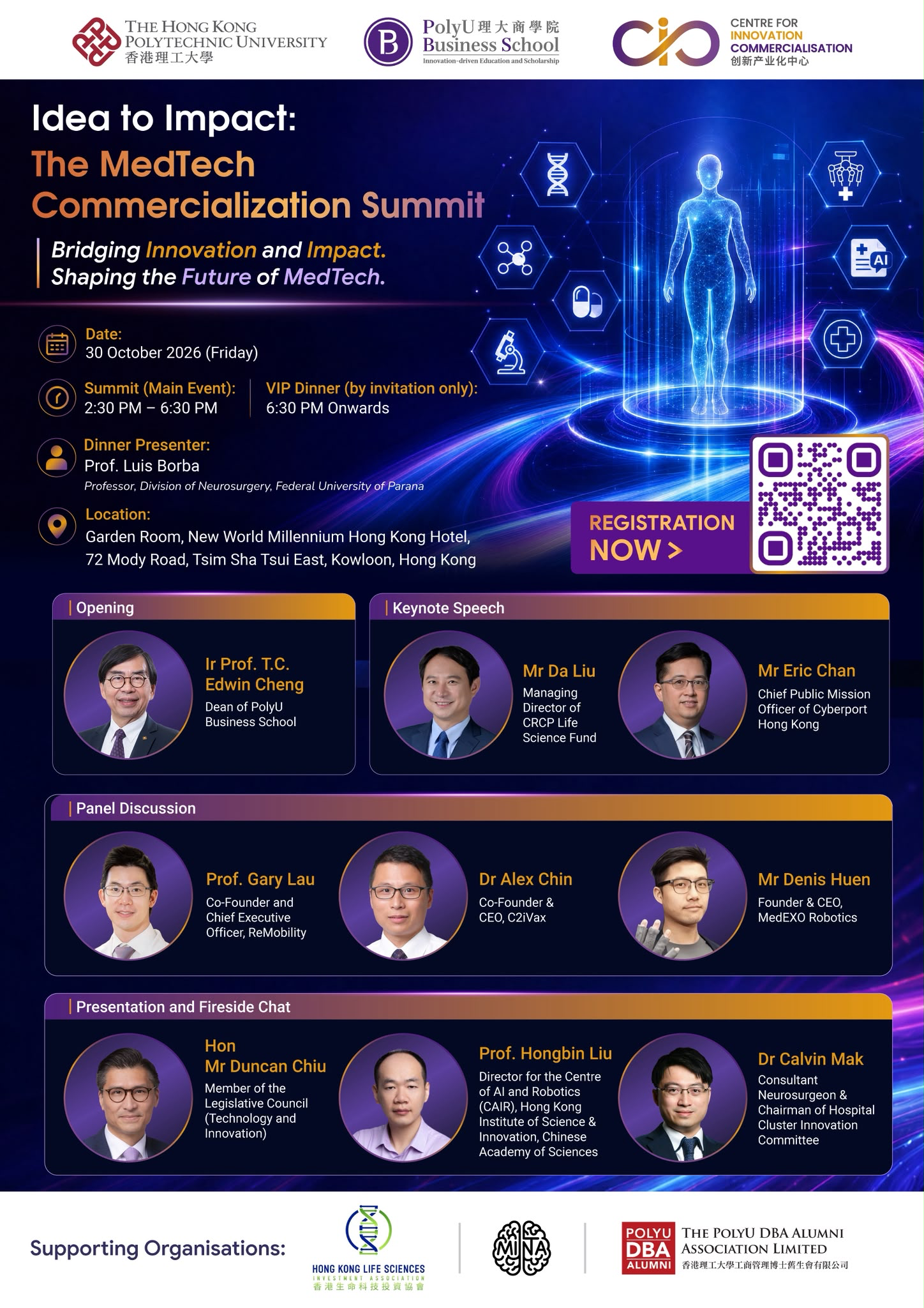 Idea to Impact: The MedTech Commercializaton Summit: 2026 Oct 30